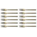 Set de 12 fourchettes de table Culter Kodai 3 dents XL 19,5cm