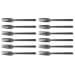 Set de 12 fourchettes de table Culter Kodai 3 dents XL 19,5cm