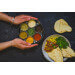 Boîte à épices indiennes Kitchen Craft Masala Dabba 7 pots en inox