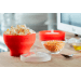 Mini bol à popcorns Lékué pour micro ondes en silicone diamètre 12,7cm