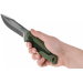 Couteau Buck 656 Pursuit Large 0656GRS lame 11,4cm manche nylon/fibres de verre vert + étui polyester