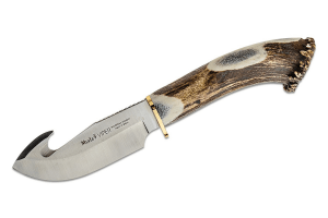 Couteau Muela Viper 9215 lame 11cm manche en bois de cerf + étui en cuir