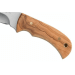 Couteau Muela Bisonte 9224 lame 11,5cm manche en bois d'olivier + étui en cuir