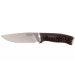 Couteau multifonction Buck 863 Selkirk 0863BRS lame 11,7cm manche micarta marron avec allume-feu et étui nylon