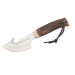 Couteau Muela Raccoon 9232 lame 8cm en inox manche en bois de cerf + étui en cuir