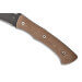 Machette Buck 108 Compadre Froe 0108BRS1 lame 21,4cm manche micarta avec étui en cuir