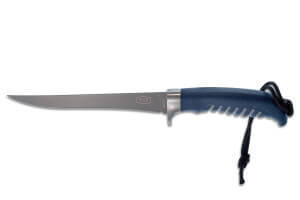 Couteau à filet Buck 225 Silver Creek 0225BLS lame 24,4cm manche polypropylène/caoutchouc + étui