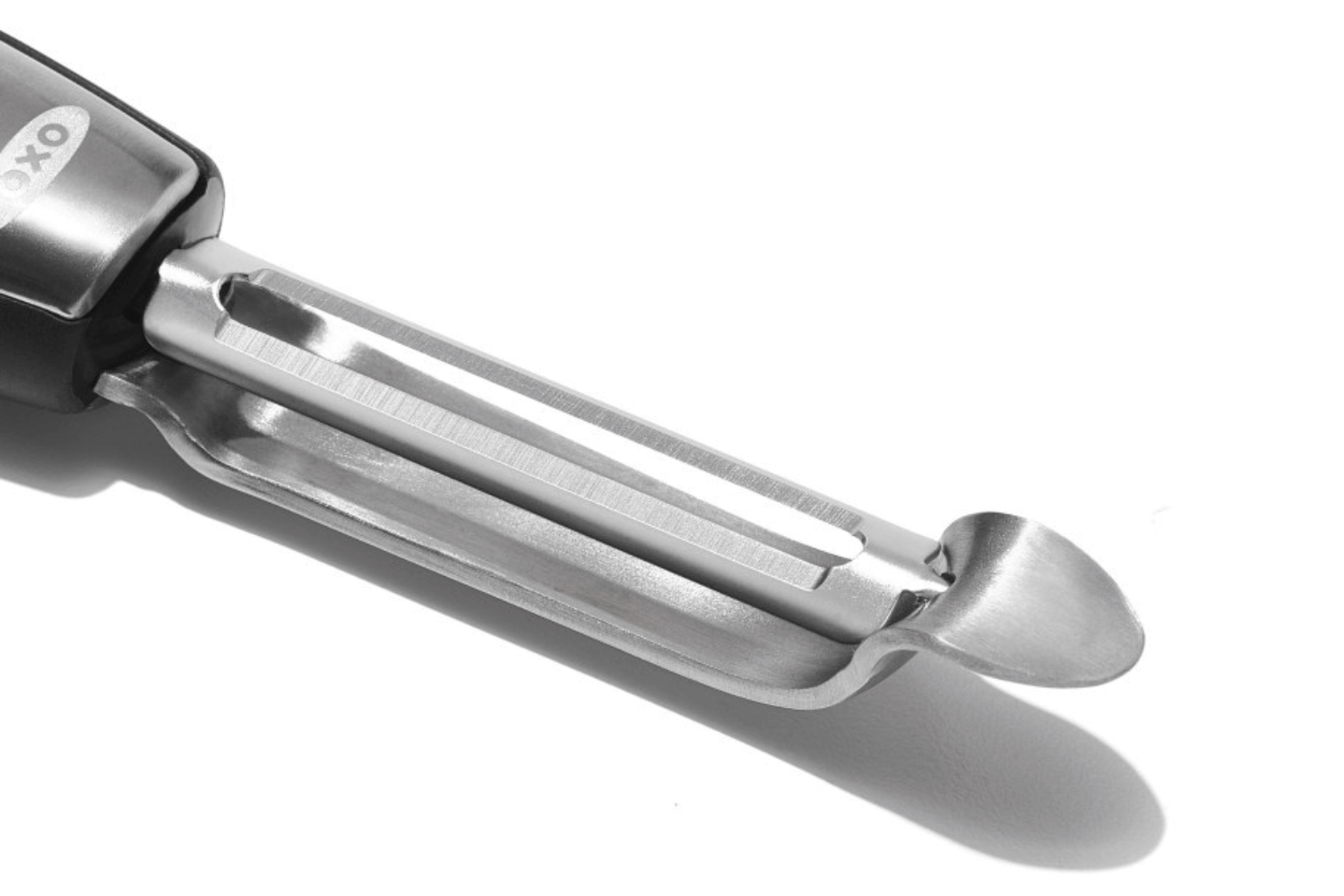 OXO - Éplucheur en inox - gris métallisé