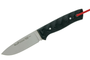 Couteau Muela Kodiak 9306 lame en inox 10cm manche en micarta gris + étui en cuir