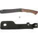 Machette Buck 108 Compadre Froe 0108BRS1 lame 21,4cm manche micarta avec étui en cuir