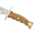 Couteau Muela Bowie 9271 lame en inox 16cm manche en bois d'olivier + étui en cuir