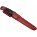 Couteau Mora Companion Spark 13571 lame inox 10,4cm manche caoutchouc bordeaux avec pierre à feu + étui