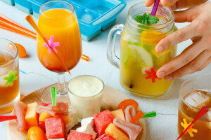 Lot de 12 marque-verres Mastrad en silicone