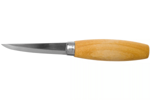 Couteau à sculpter Mora 106 106.1630 lame carbone laminé 8,2cm manche bouleau + étui