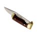 Couteau Muela 9326 pliant lame en inox 18cm manche en stamina + étui en cuir