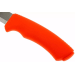 Couteau Mora Bushcraft Survival 12051 lame inox 10,9cm manche caoutchouc orange avec allume feu + étui