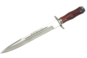 Couteau Muela Urial 9284 lame en inox 26cm manche en cocobolo + étui en cuir