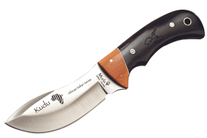Couteau Muela Kudu 9278 série limitée lame 10cm manche en bois de granadillo et d'asteropeia + étui en cuir