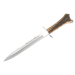 Couteau Muela Alcaraz 9249 lame en inox 26cm manche en bois de cerf + étui en cuir