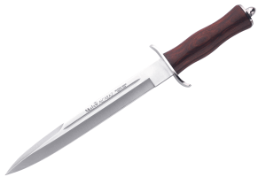 Couteau Muela Alcaraz 9252 lame en inox 26cm manche en stamina + étui en cuir