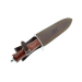 Couteau Muela Sanglier 9253 lame en inox 24cm manche en stamina wood + étui en cuir