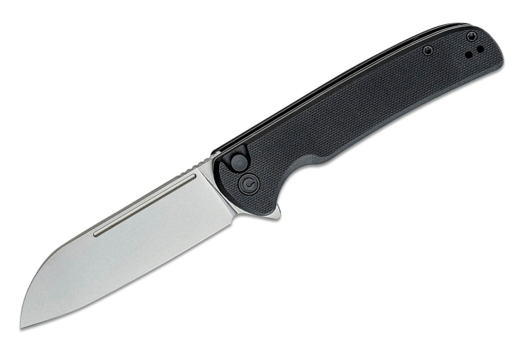 Couteau pliant CIVIVI Chevalier C200221 manche en G10 et fibre de carbone noir 11,2cm