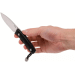 Couteau LionSteel M1.GBK lame 7,5cm manche en G10 noir + étui en cuir