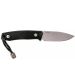 Couteau LionSteel M1.GBK lame 7,5cm manche en G10 noir + étui en cuir