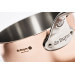 Casserole en cuivre inox De Buyer Prima Matera poignée en fonte d'inox compatible induction