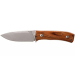 Couteau LionSteel M4.ST lame 9,5cm manche en bois de santal + étui en cuir