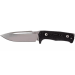 Couteau LionSteel T5.MI lame 12,8cm manche en micarta noir + étui en cuir