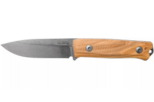 Couteau LionSteel B40.UL lame 10,3cm manche en bois d'olivier + étui en cuir