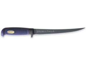 Couteau à filets Marttiini Martef 836014 lame 18cm manche caoutchouc noir + étui