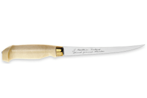 Couteau à filets Marttiini Classic 620015 lame 15cm manche en bouleau + étui