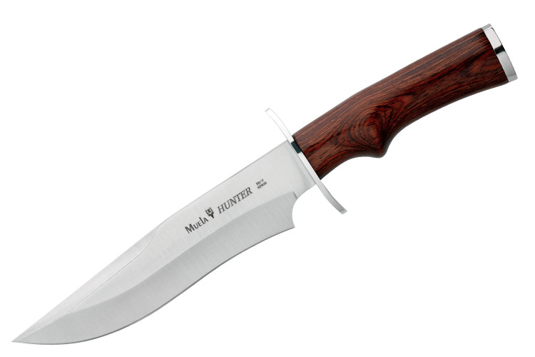 Couteau Muela Hunter 9298 lame en inox 17cm manche en stamina + &eacute;tui en cuir
