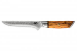 Couteau à désosser Fukito Olive Damas 14Cr 15cm