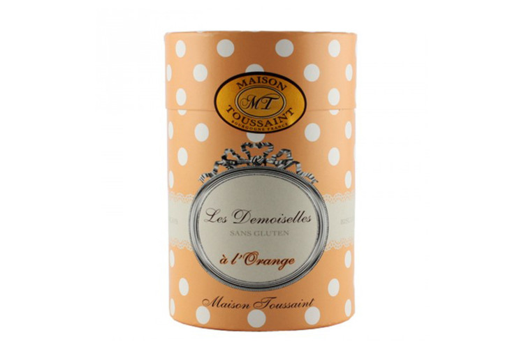 Biscuits Maison Toussaint Les Demoiselles orange sans gluten 160g