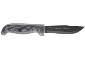 Couteau Marttiini Martef 167013 lame 11cm manche pakkawood gris + étui