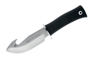 Couteau Muela Viper 11-S 9288 lame 11cm manche en gomme noir + étui en cuir