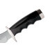 Couteau Muela Bufalo 9257 lame 17cm manche micarta noir avec extrémités en laiton + étui en cuir