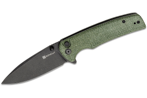 Couteau pliant Sencut Sachse S210072 manche en micarta vert foncé 11cm