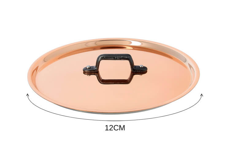 Poêle ovale cuivre 2,5mm MATFER - 36cm