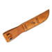 Couteau KA-BAR USMC Fighter 1217 lame carbone 17,8cm manche cuir + étui en cuir