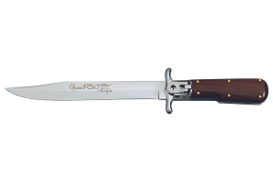 Couteau pliant Fox Special Hunter 1647 manche bois 11cm + étui en cuir