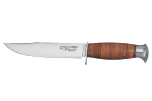 Couteau Fox Scout 610.11 lame 11cm manche en cuir