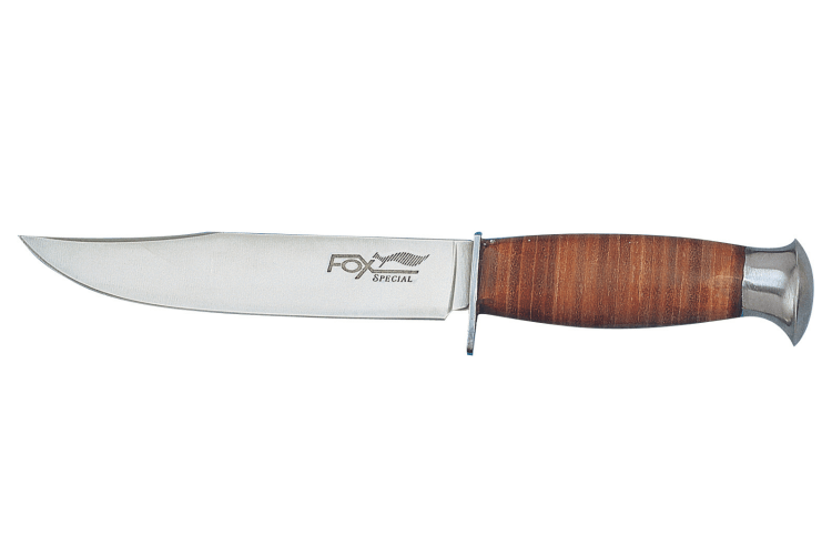 Couteau de chasse sportif iFIELD Camper EL29013, mango cerf, 26 cm de long,  lame 14 cm