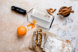 Râpe double lame Microplane Gourmet noir