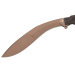 Machette Kukri Fox Military Extreme Tactical Bronze FX.9CM04BT 37cm manche Forprene vert + étui