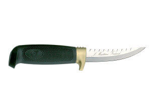 Couteau Marttiini Condor Fisherman's 175014 lame 18cm manche caoutchouc + étui