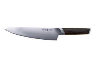 Couteau de chef Kutoyama lame 20cm et manche en bois d'ébène